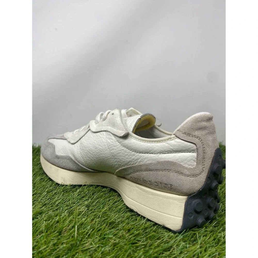 New Balance 327 Shoes Mens 13 White Sneakers Athletic Casual Walking Cushion